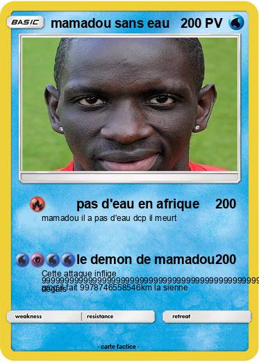 Pokemon mamadou sans eau