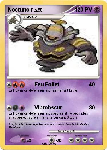 Pokemon Noctunoir