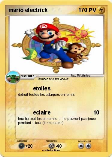 Pokemon mario electrick
