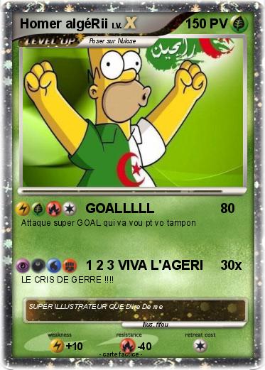 Pokemon Homer algéRii