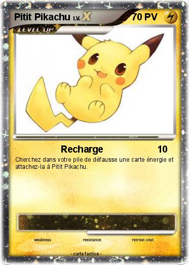 Pokemon Pitit Pikachu