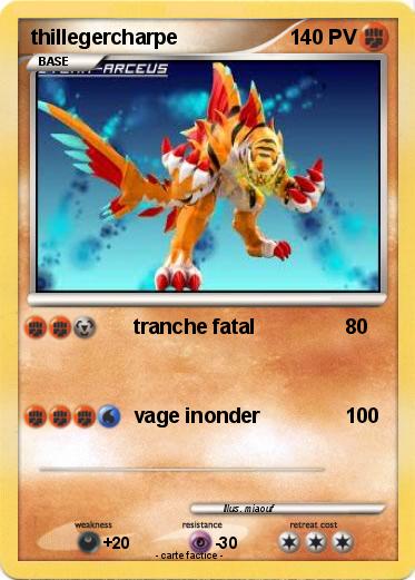 Pokemon thillegercharpe