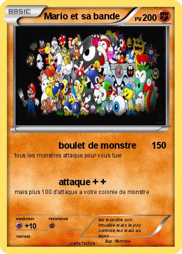 Pokemon Mario et sa bande