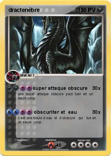 Pokemon dractenèbre