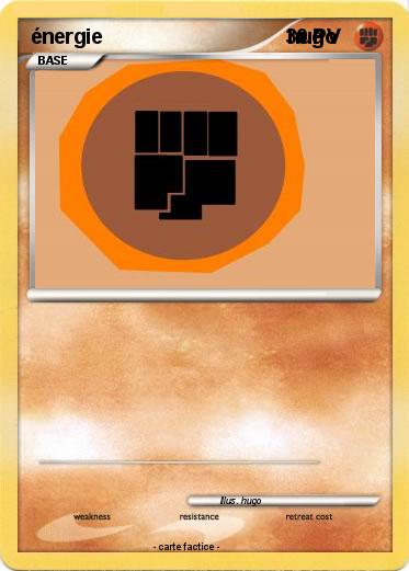 Pokemon énergie                                 hugo