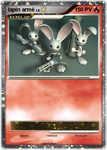 Pokemon lapin armé