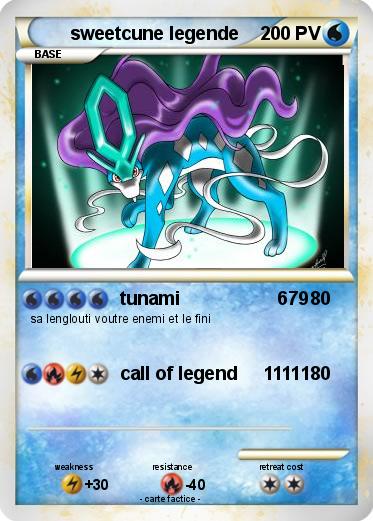 Pokemon sweetcune legende