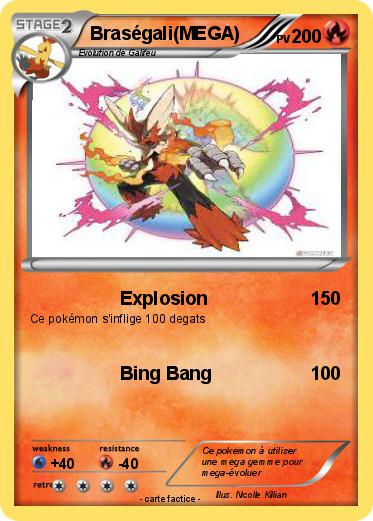 Pokemon Braségali(MEGA)