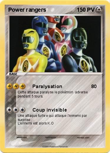 Pokemon Power rangers