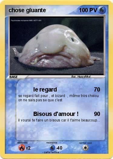 Pokemon chose gluante