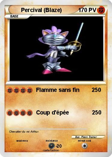 Pokemon Percival (Blaze)