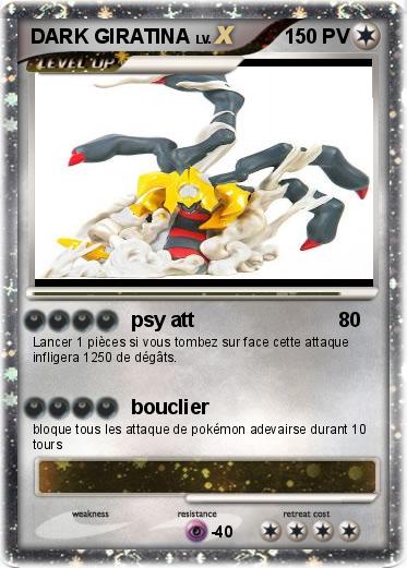 Pokemon DARK GIRATINA