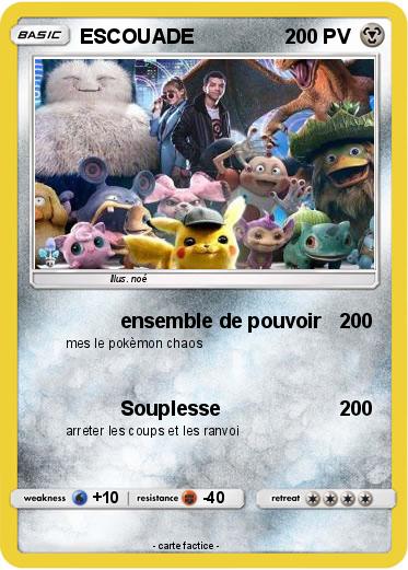 Pokemon ESCOUADE