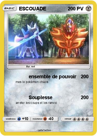 Pokemon ESCOUADE