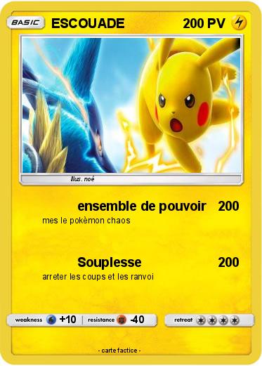 Pokemon ESCOUADE