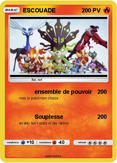Pokemon ESCOUADE