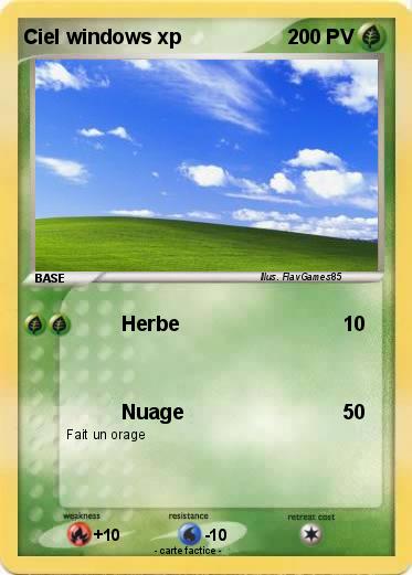 Pokemon Ciel windows xp