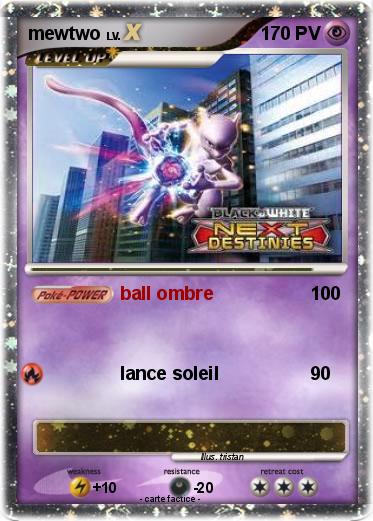 Pokemon mewtwo