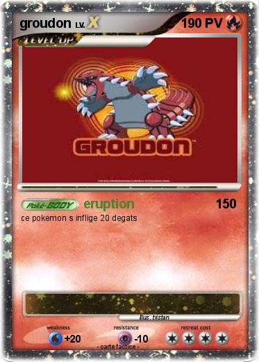 Pokemon groudon