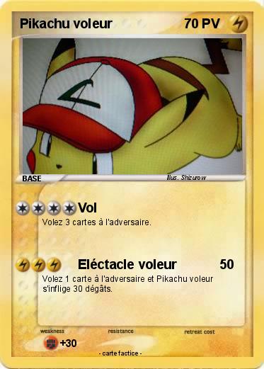 Pokemon Pikachu voleur