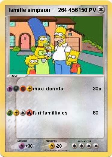 Pokemon famille simpson     264 456