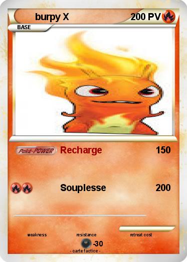 Pokemon burpy X