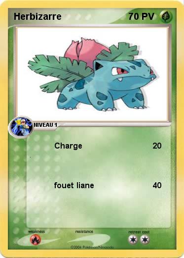 Pokemon Herbizarre