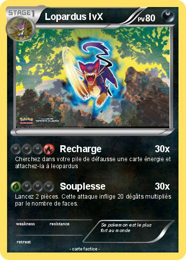 Pokemon Lopardus lvX