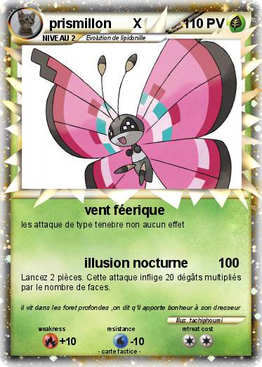 Pokemon prismillon      X