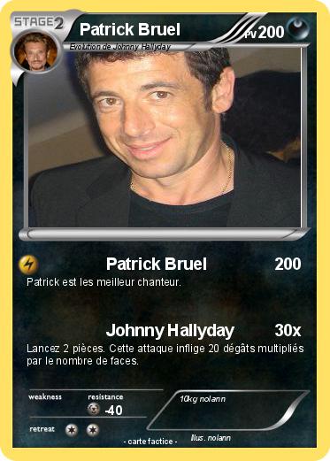 Pokemon Patrick Bruel