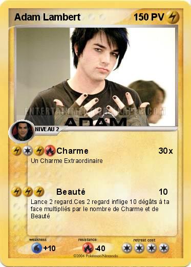 Pokemon Adam Lambert