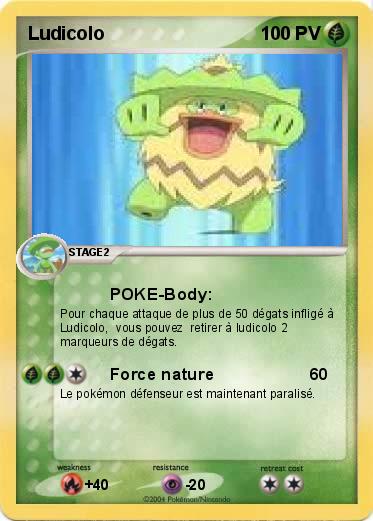 Pokemon Ludicolo
