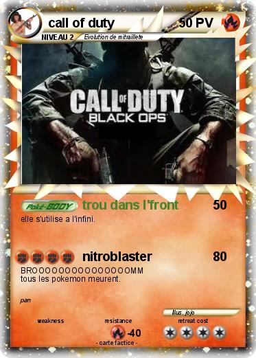 Pokemon call of duty