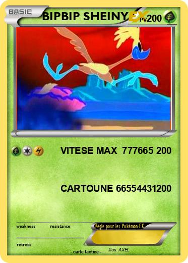 Pokemon BIPBIP SHEINY