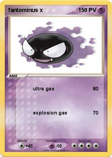 Pokemon fantominus x