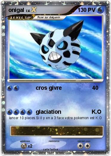 Pokemon onigal