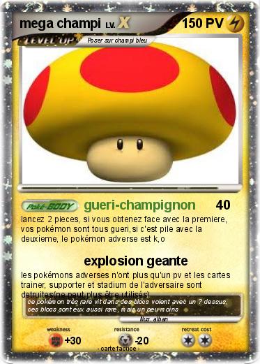 Pokemon mega champi