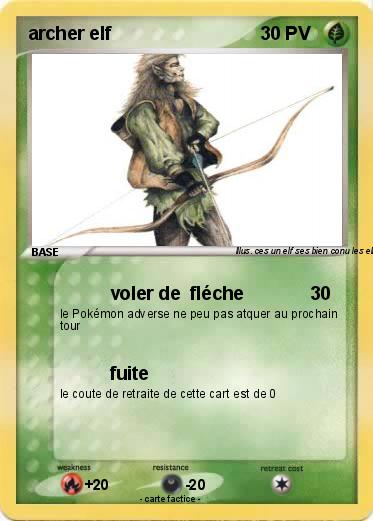 Pokemon archer elf