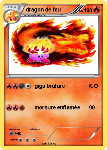 Pokemon dragon de feu
