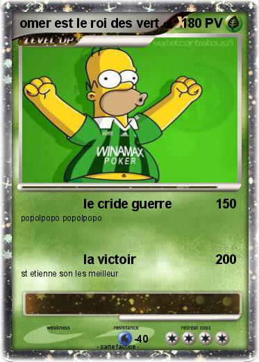 Pokemon omer est le roi des vert