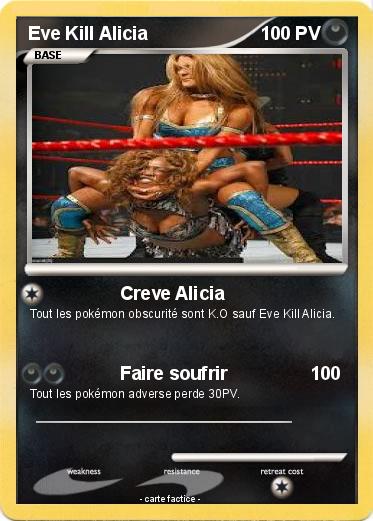 Pokemon Eve Kill Alicia