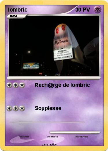 Pokemon lombric