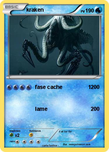 Pokemon kraken
