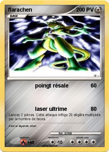 Pokemon flarachen