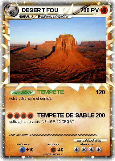 Pokemon DESERT FOU
