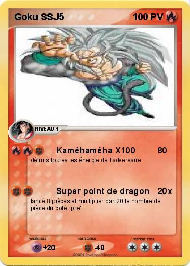 Pokemon Goku SSJ5