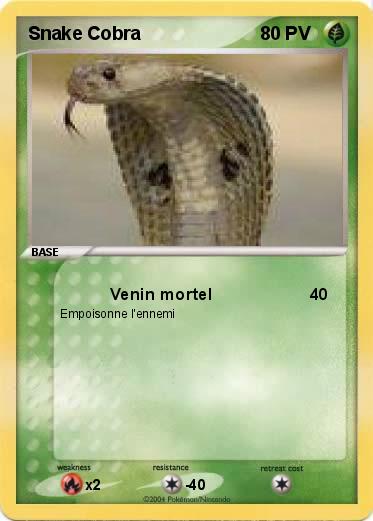 Pokemon Snake Cobra