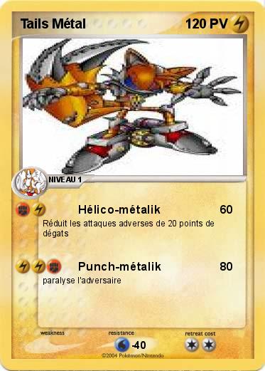 Pokemon Tails Métal