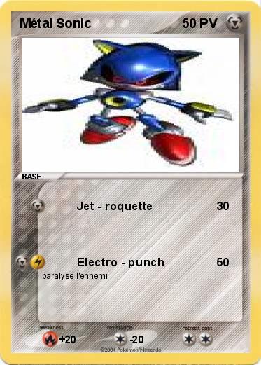 Pokemon Métal Sonic