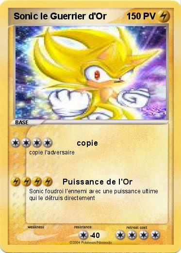 Pokemon Sonic le Guerrier d'Or